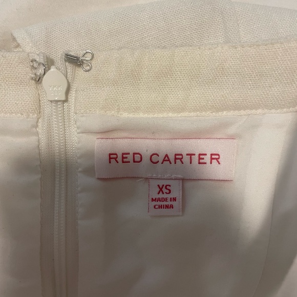 Red Carter white aster pom mini - Picture 4 of 4